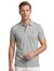 Gant poloshirt Regular Fit grijs melange