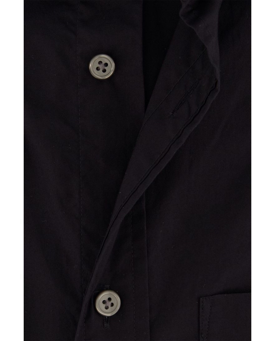 Gant overhemd normale fit effen zwart katoen