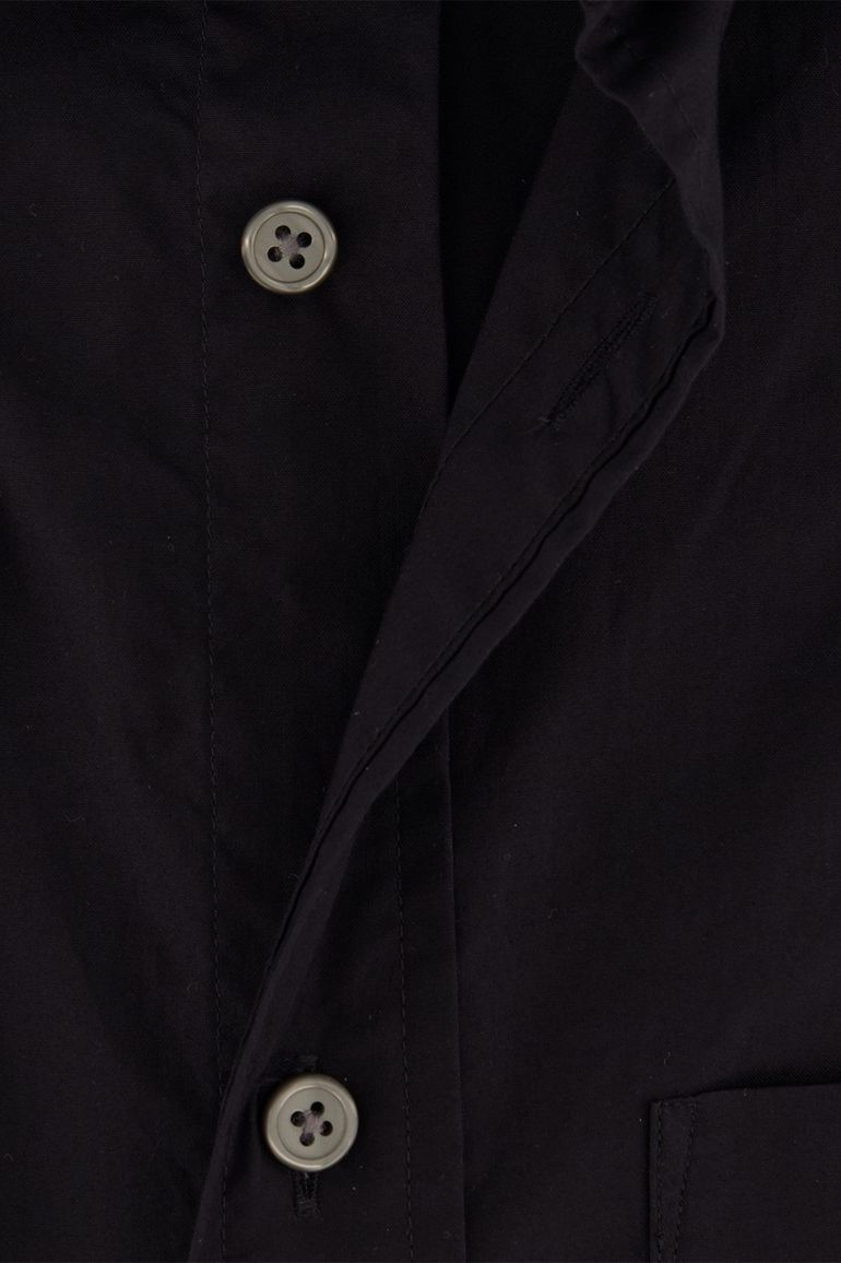 Gant overhemd zwart Poplin regular fit