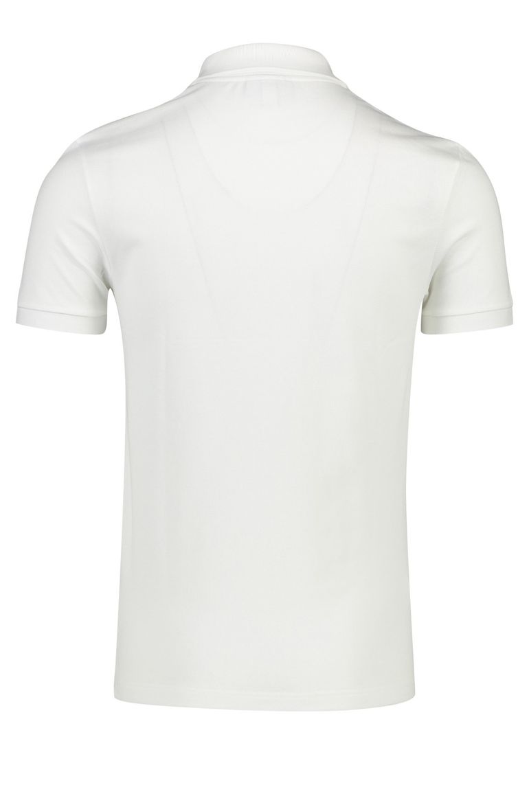 Witte polo Lacoste Slim Fit