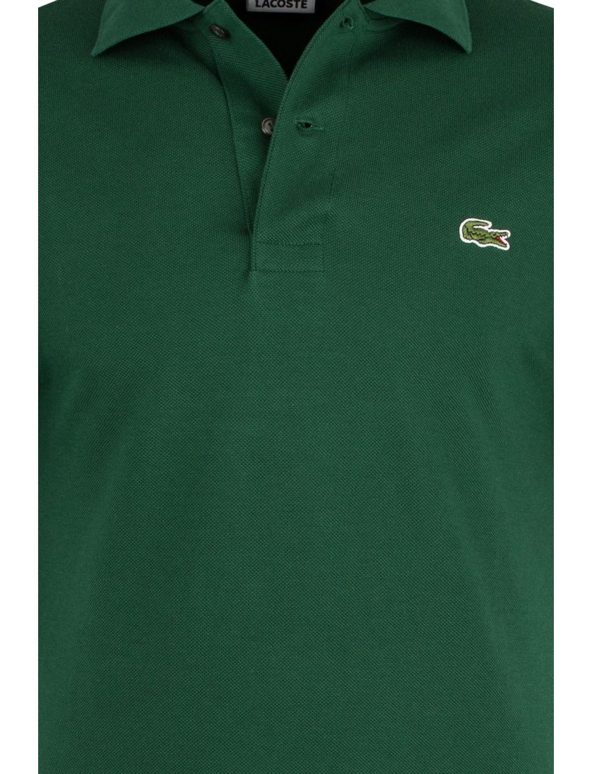 Lacoste polo Classic Fit piqué groen
