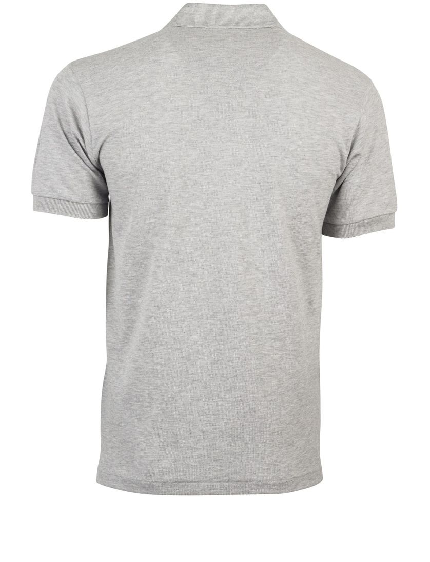 Lacoste poloshirt grijs melange Classic Fit