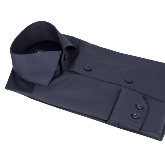 Cavallaro overhemd nachtblauw mouwlengte 7