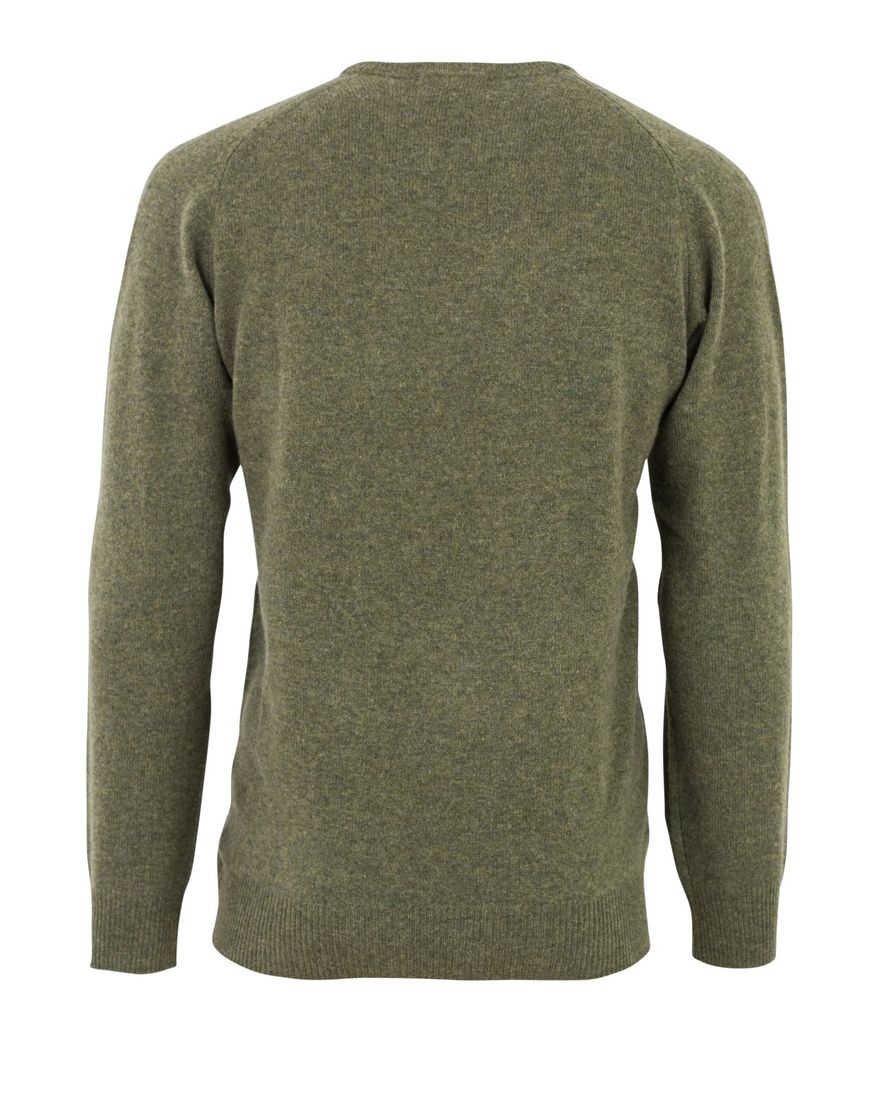 Alan Paine mosgroen lamswol Hampshire classic fit