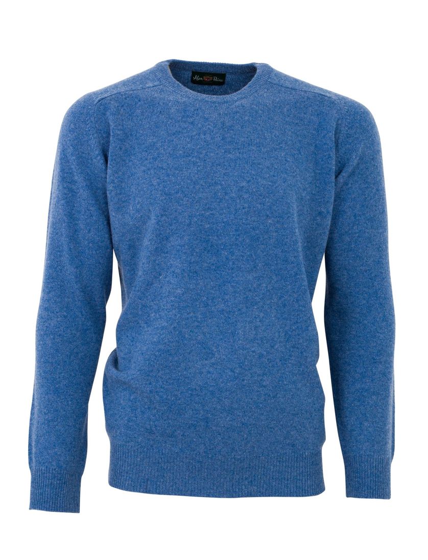 Alan Paine trui jeans ronde hals