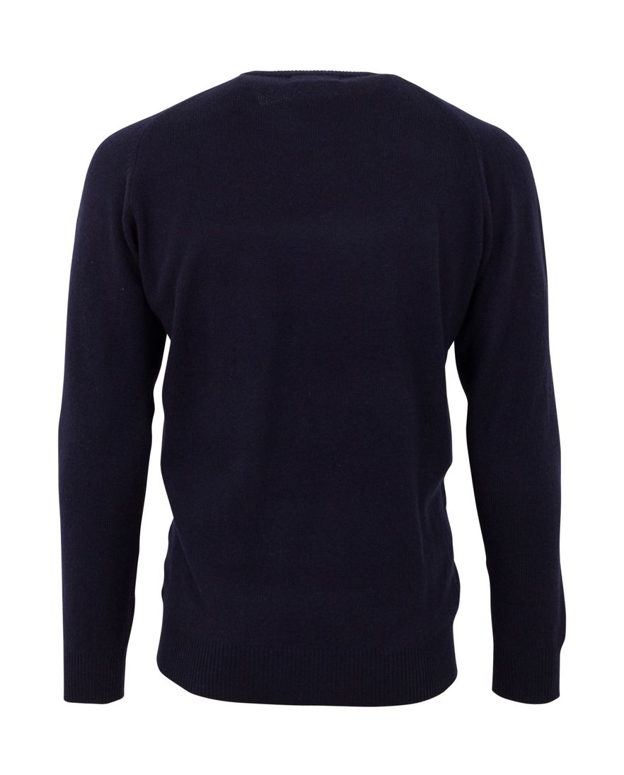 Alan Paine pullover navy Dorset classic fit ronde hals
