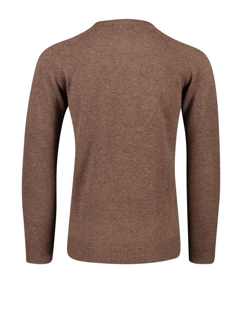 Alan Paine trui Tobacco v-hals lamswol