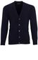Alan Paine vest donkerblauw effen lamswol knopen