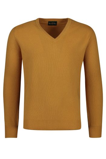 Alan Paine Alan Paine trui v-hals harvest gold