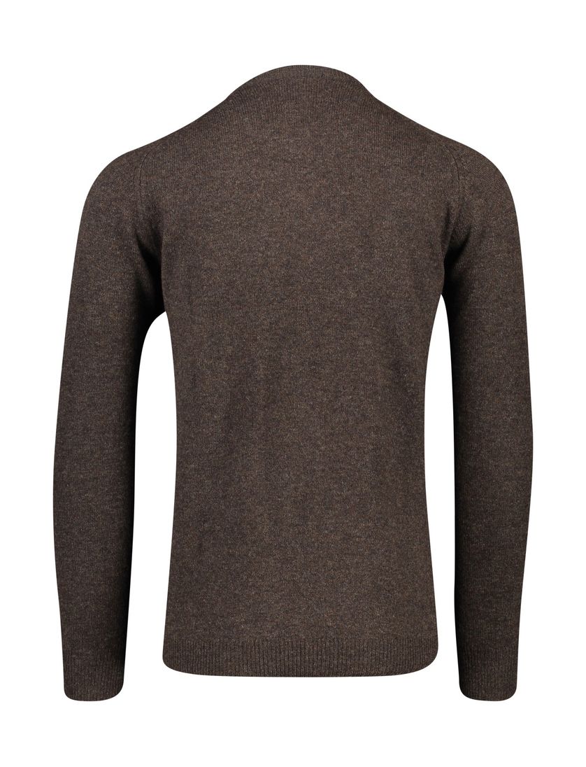 Alan Paine trui ronde hals cocoa