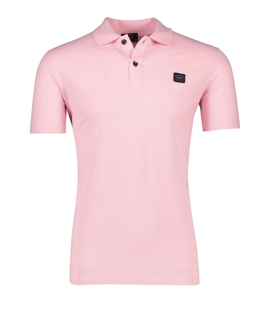 Paul & Shark polo katoen roze
