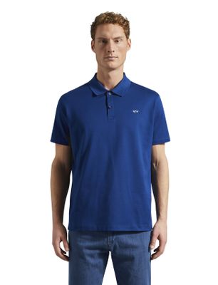 Paul & Shark Paul & Shark polo katoen kobalt