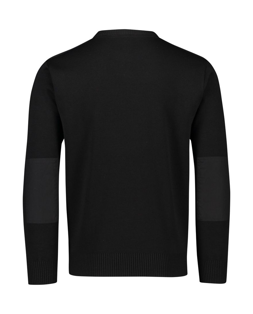 Paul & Shark trui zwart effen