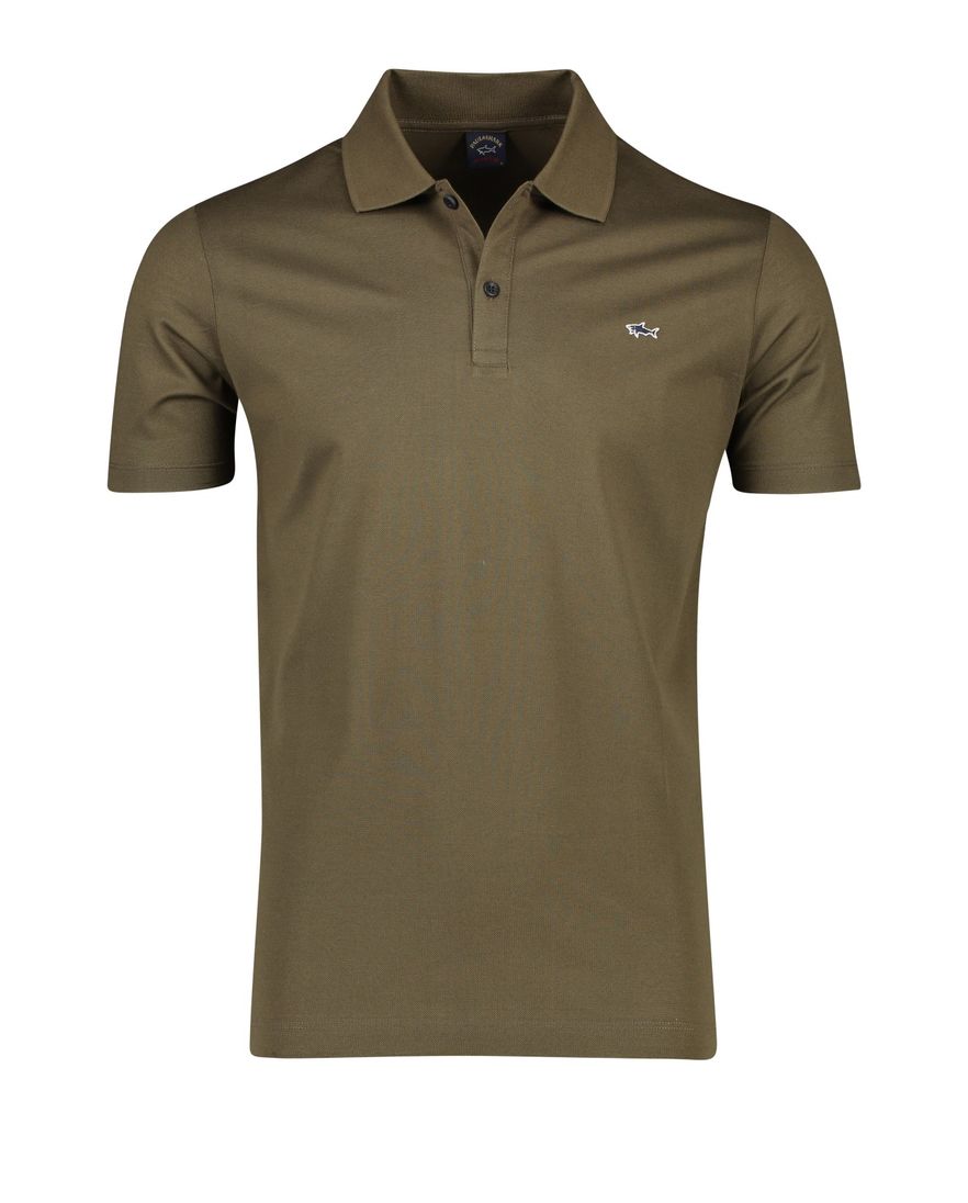 Polo olijfgroen Paul & Shark
