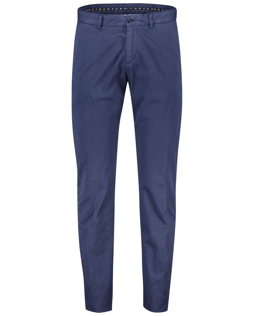 Chino Paul & Shark donkerblauw effen
