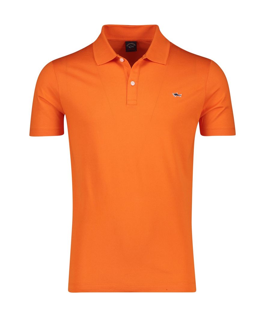 Paul & Shark poloshirt oranje