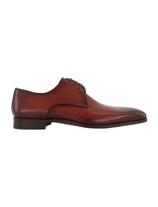 nette schoenen Magnanni effen leer bruin