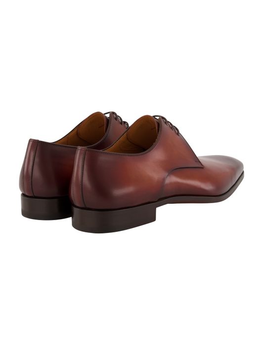 nette schoenen Magnanni effen leer bruin