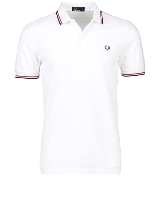 Fred Perry twin tipped polo wit