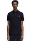 Fred Perry donkerblauw poloshirt met logo