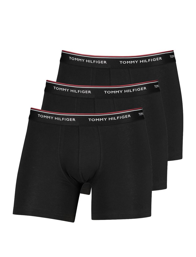 Tommy Hilfiger boxershorts 3-pack zwart