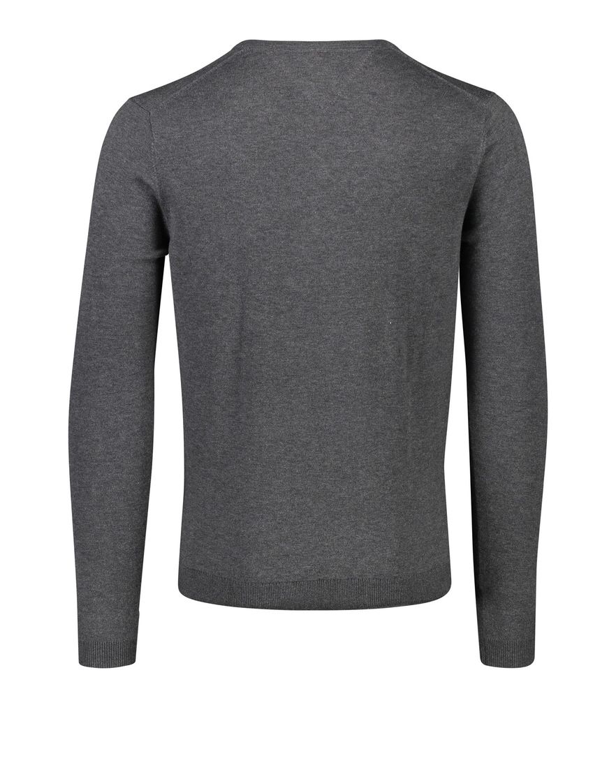 Tommy Hilfiger pullover donkergrijs v-hals