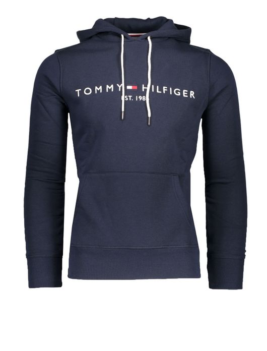 Sweater Tommy Hilfiger navy met opdruk
