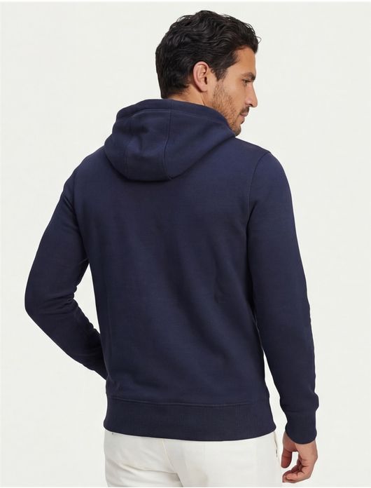 Sweater Tommy Hilfiger navy met opdruk
