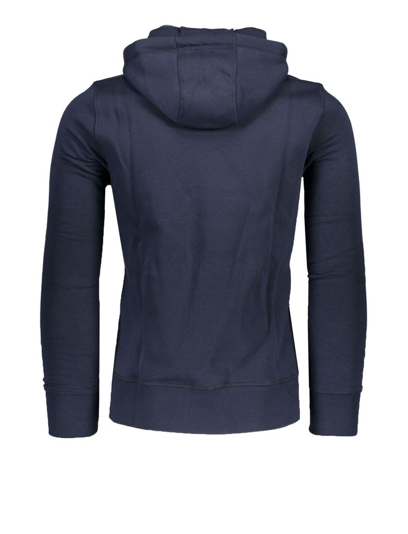 Tommy Hilfiger hoodie donkerblauw effen