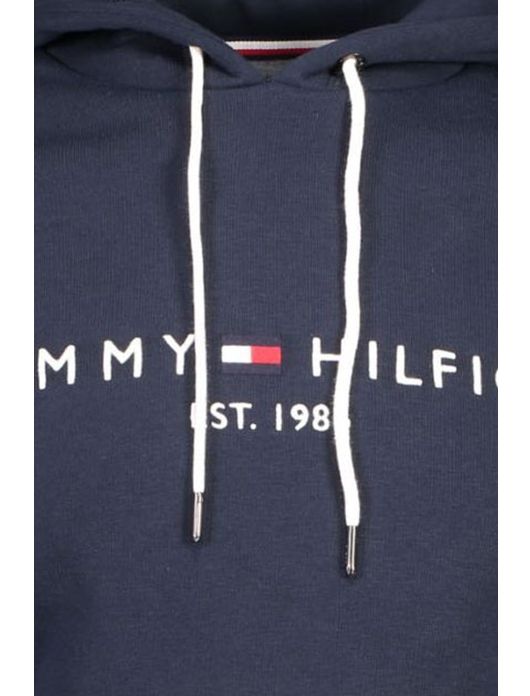 Sweater Tommy Hilfiger navy met opdruk