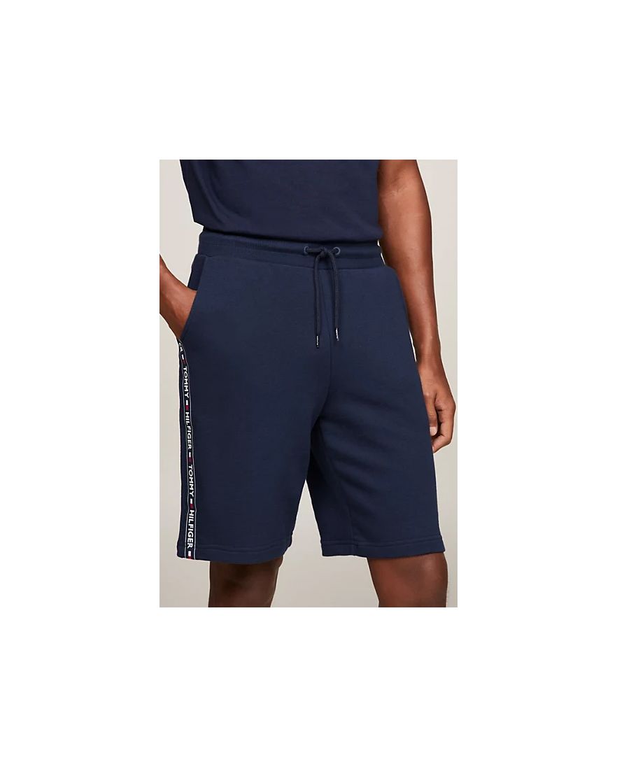 Tommy Hilfiger short donkerblauw katoen elastische band