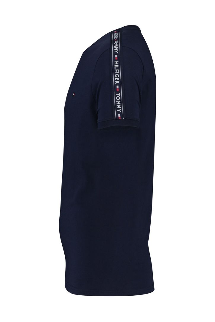 Tommy Hilfiger t-shirt katoen donkerblauw effen