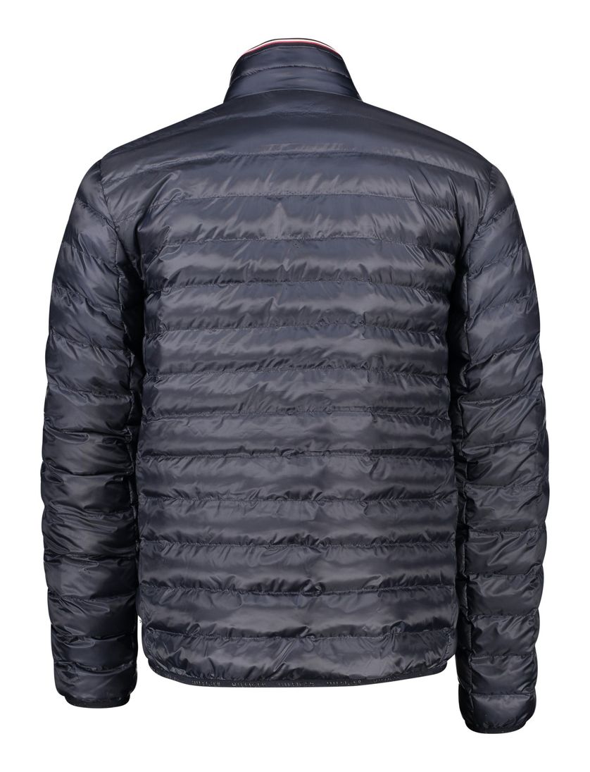 Tommy Hilfiger tussenjas donkerblauw effen