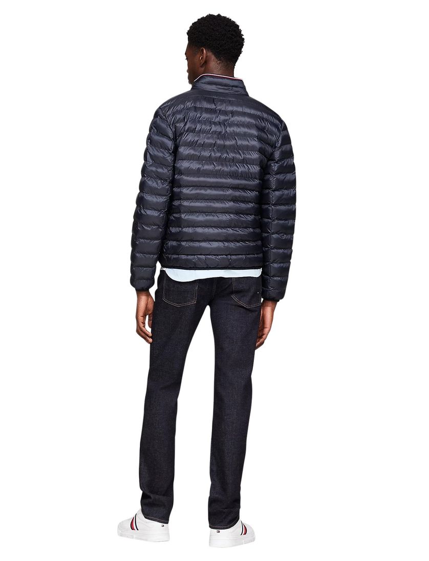 Tommy Hilfiger tussenjas donkerblauw effen