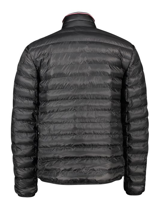 Big & Tall tussenjas Tommy Hilfiger zwart normale fit effen rits