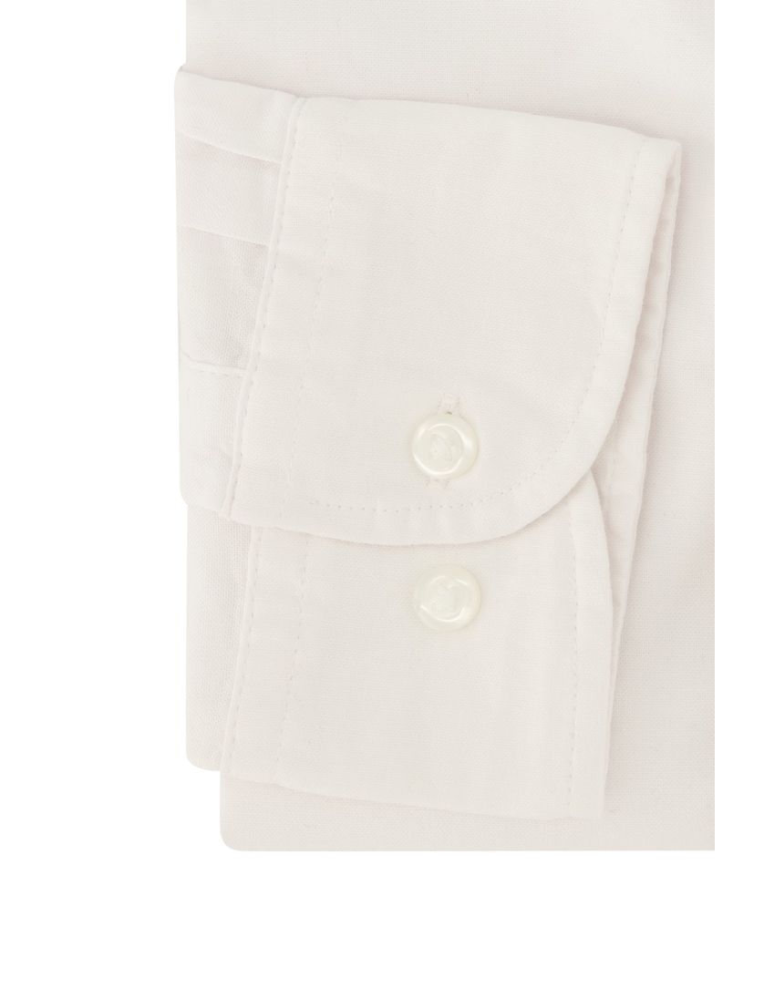 Tommy Hilfiger Big & tall overhemd wit effen katoen normale fit