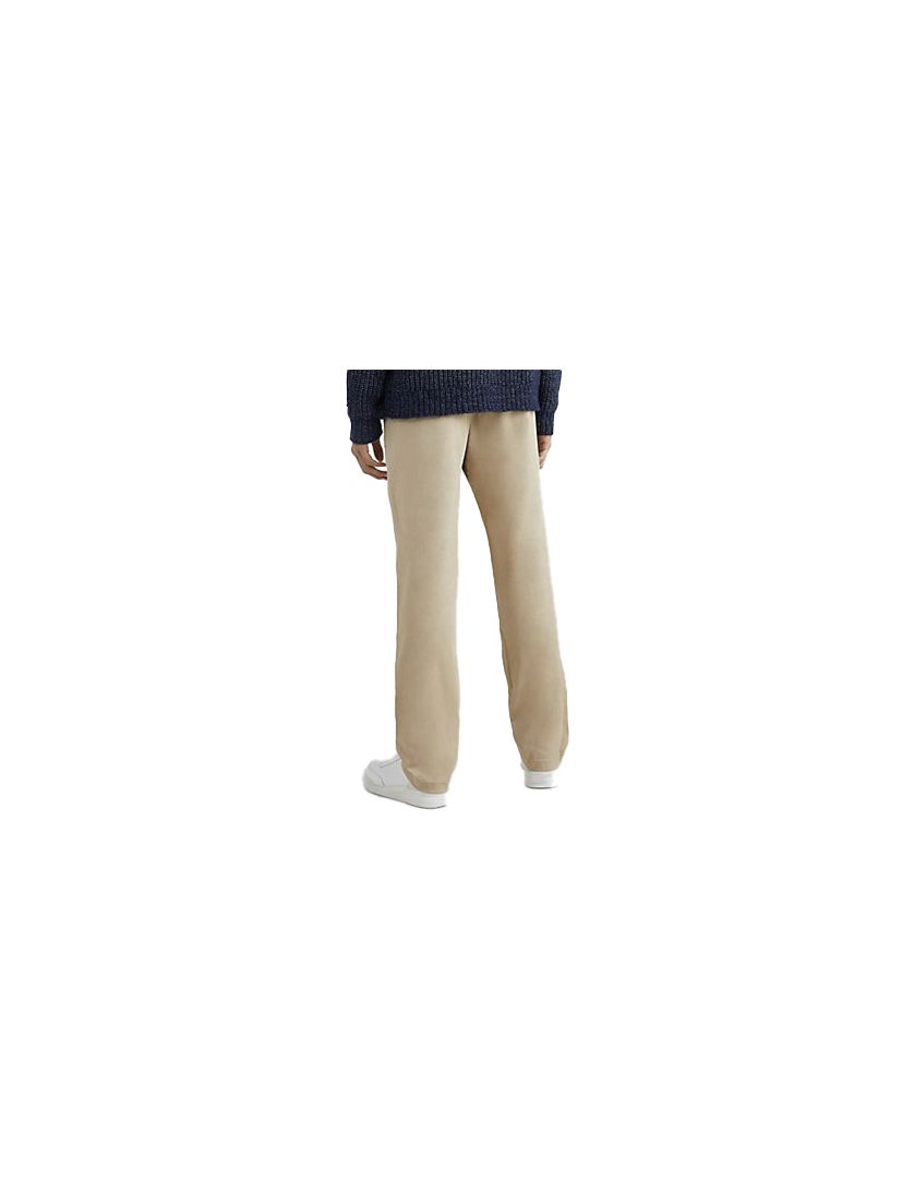Tommy Hilfiger chino katoen beige wijde fit
