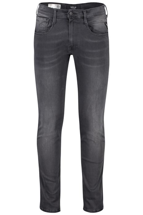 Grijze Slim Fit jeans Replay Hyperflex Anbass