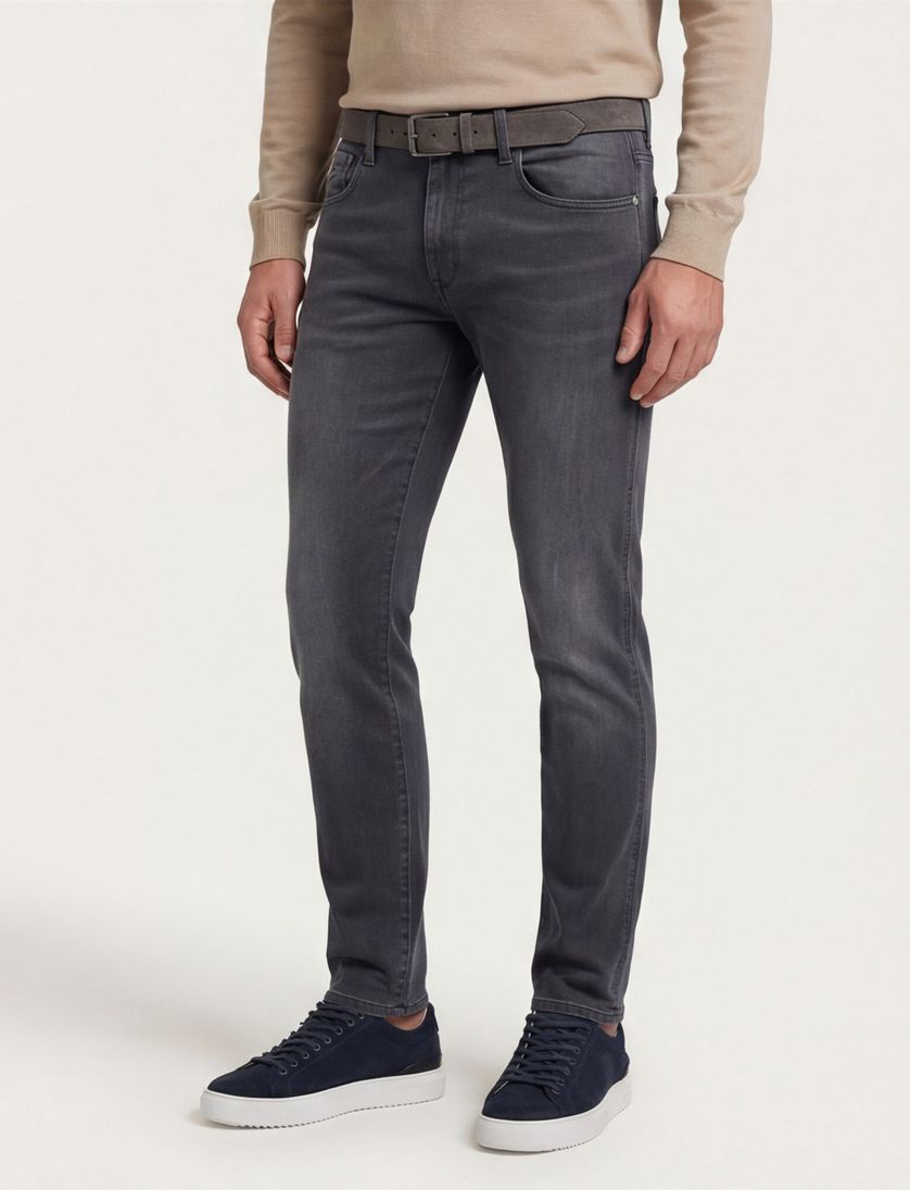 Replay jeans Anbass Hyperflex Slim Fit grijs