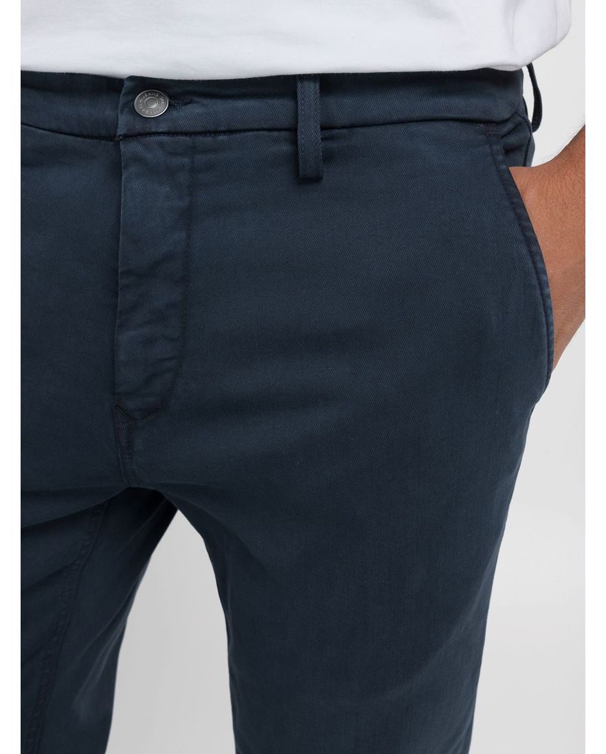 Blauwe chino Replay Zeumar Slim Fit