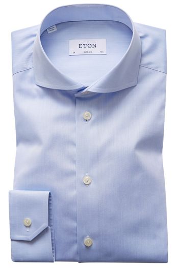 Eton Eton overhemd dress bleu super slim
