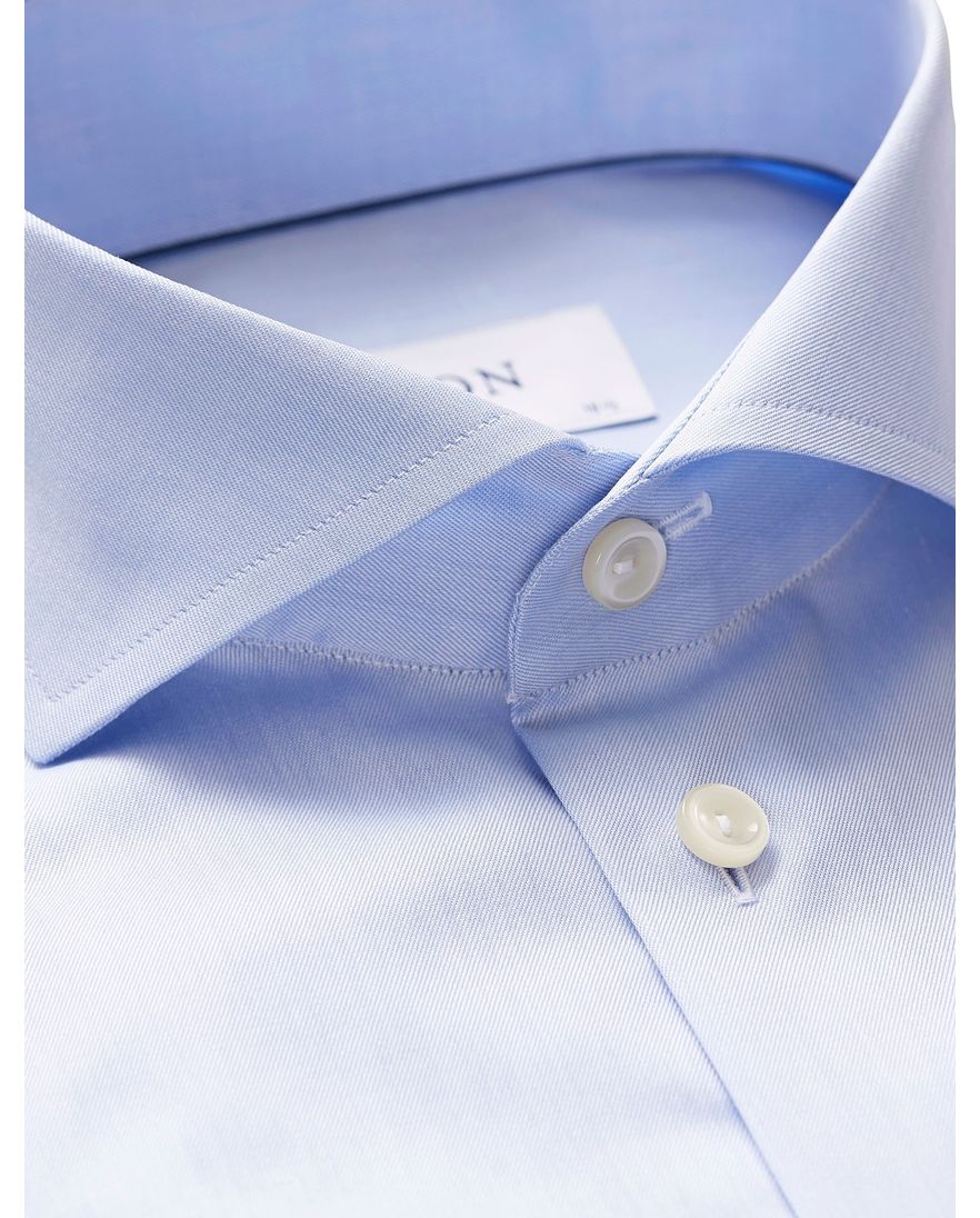 Eton dress lichtblauw overhemd Super Slim cut-away