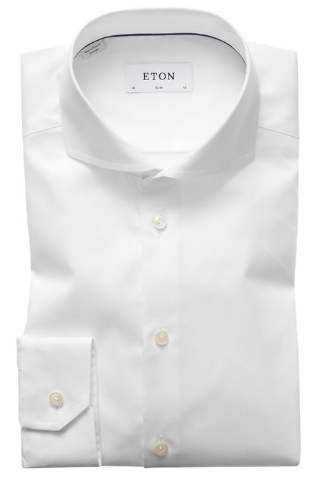 Eton dress overhemd wit Slim