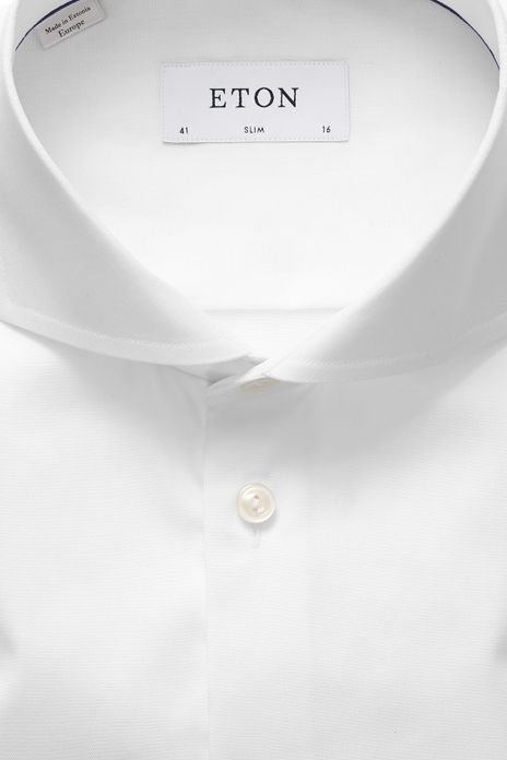 Eton dress overhemd wit Slim