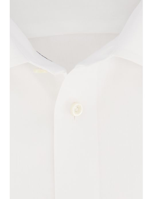 Wit overhemd Eton dubbele manchet Classic Fit