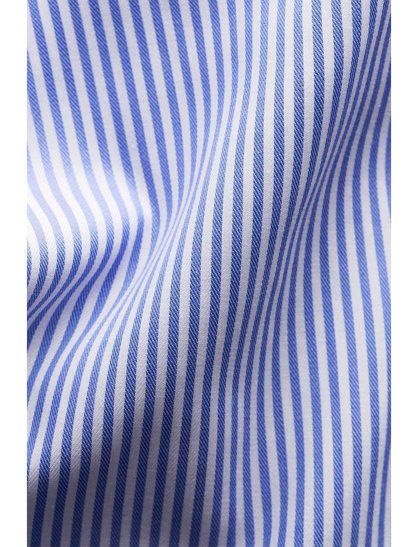 Eton business overhemd lichtblauw met streepjes