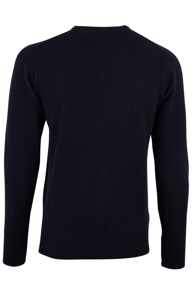 William Lockie trui donkerblauw v-hals