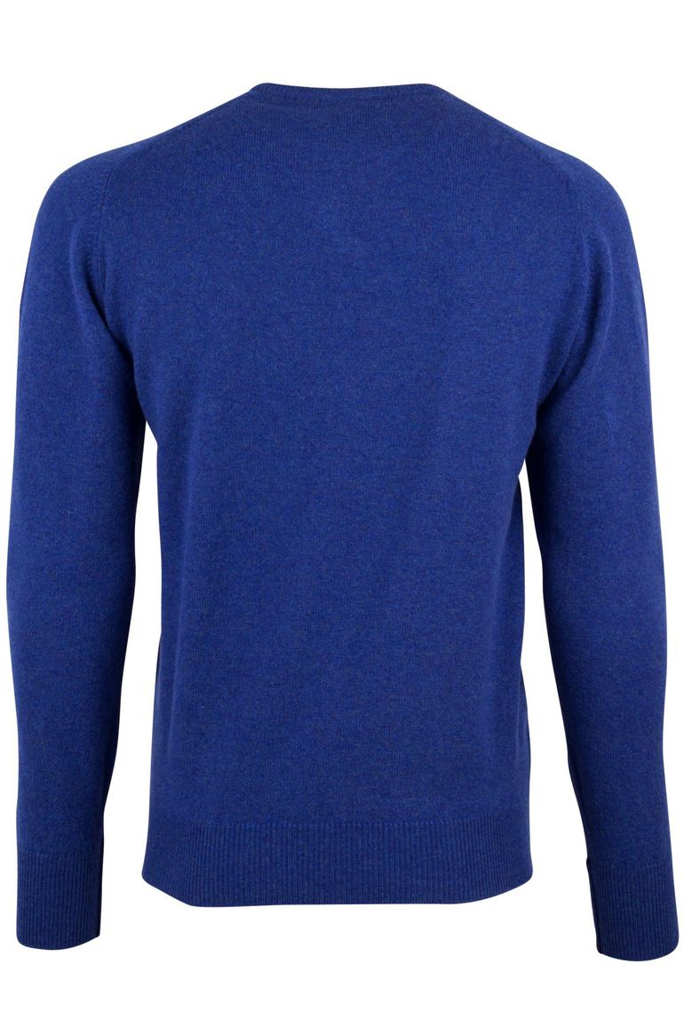 Pullover William Lockie kobalt lamswol