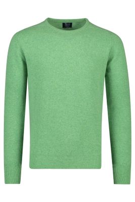 William Lockie Trui William Lockie 100% lamswol groen