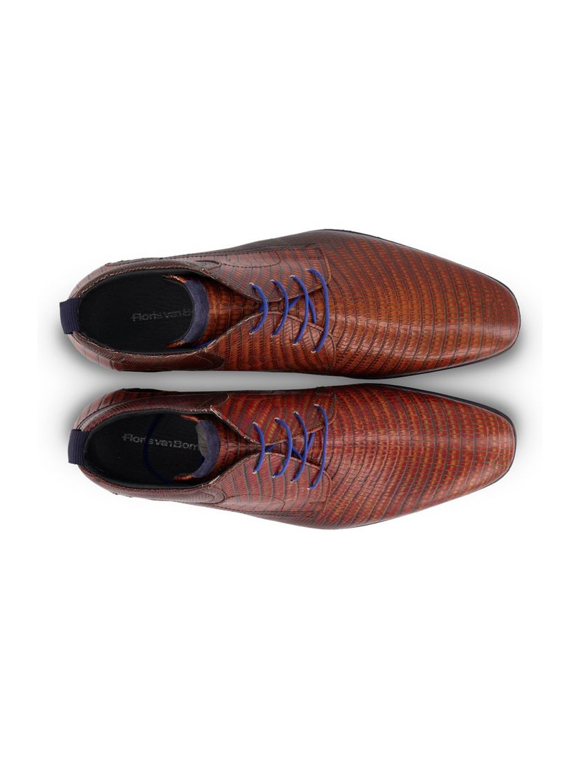 Floris van Bommel nette veterschoenen bruin